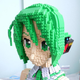 Illustration for article titled LEGO Builder Creates Life-Sized Hatsune Miku Statue